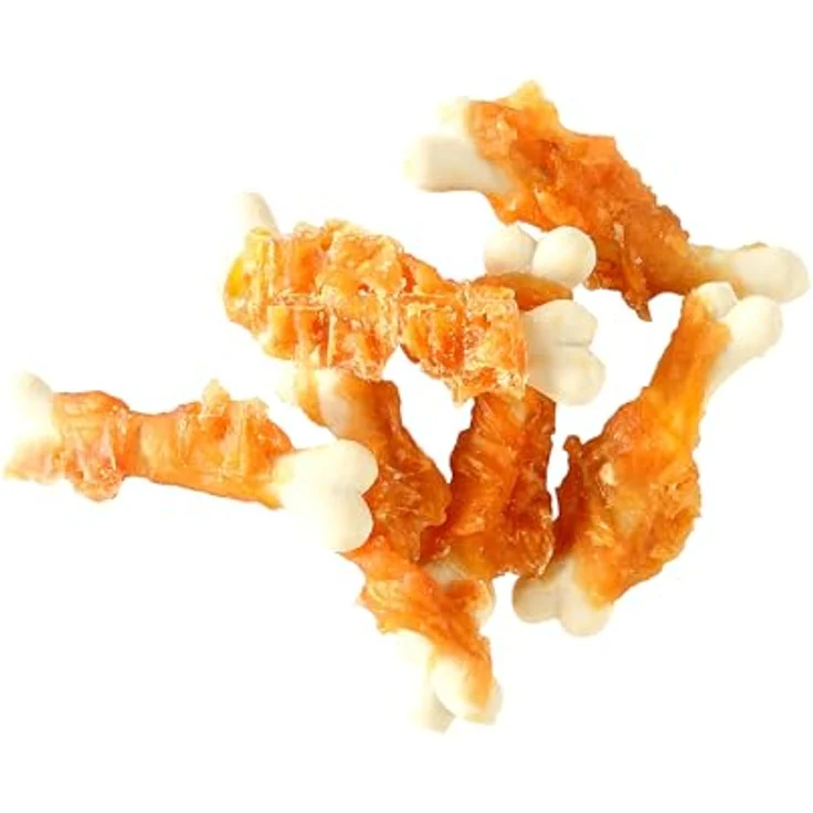 Dehner Premium Hundesnack Calciumknochen getreidefrei und fettarm, mit Hühnerbrustfilet umwickelt, 500 g – Bild 4