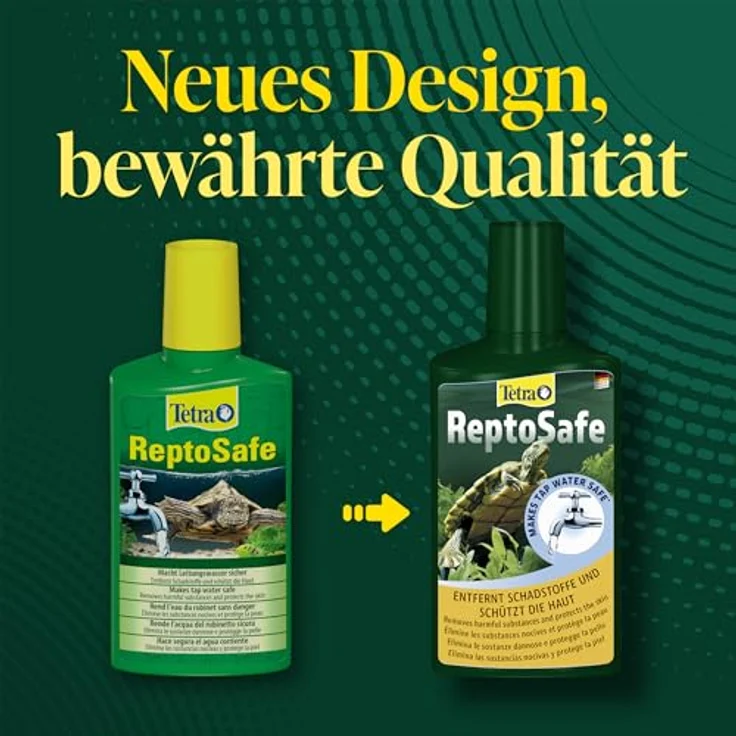 Tetra ReptoSafe Wasseraufbereiter, 250 ml - Neutralisiert Chlor, Chloramin und Schwermetalle, ideal für Aqua-Terrarium und Wasserwechsel – Bild 2