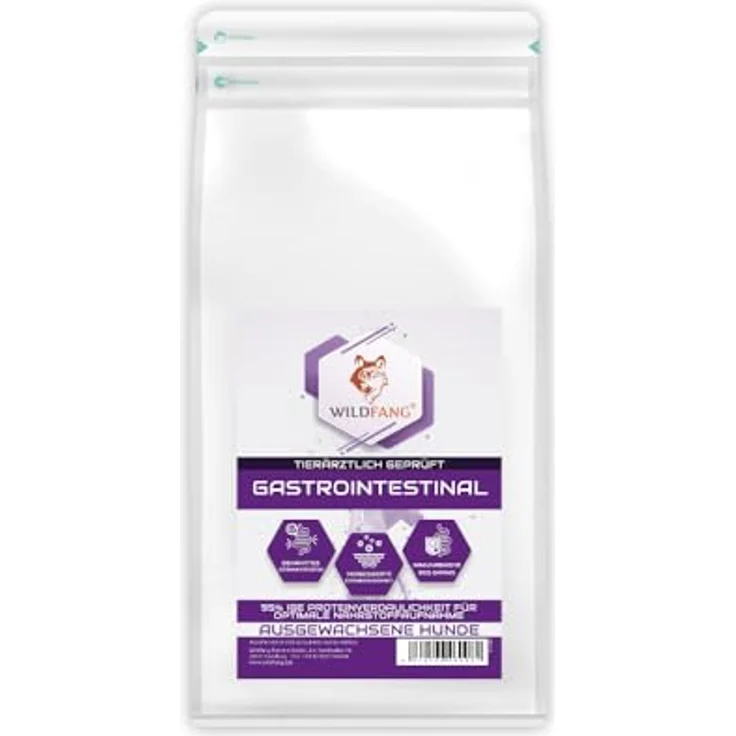 Wildfang® VetLine Getreidefreies Trockenfutter, Hypoallergenes Hundefutter für empfindliche Verdauung, 1.5 kg – Bild 1