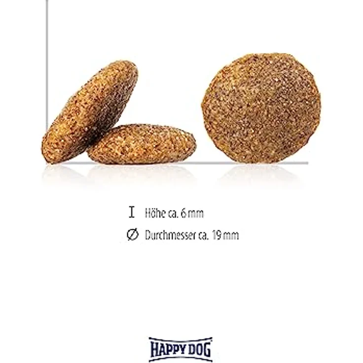 Happy Dog Neuseeland Sensible Trockenfutter für Hunde, Adult, mit Lamm, weizenfrei, 4 kg – Bild 5
