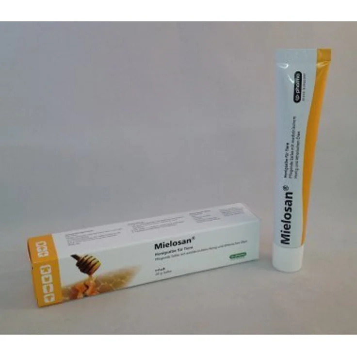 cp pharma Mielosan Honigsalbe, 20 g, pflegende Salbe für Tiere mit medizinischem Honig und ätherischen Ölen – Bild 2