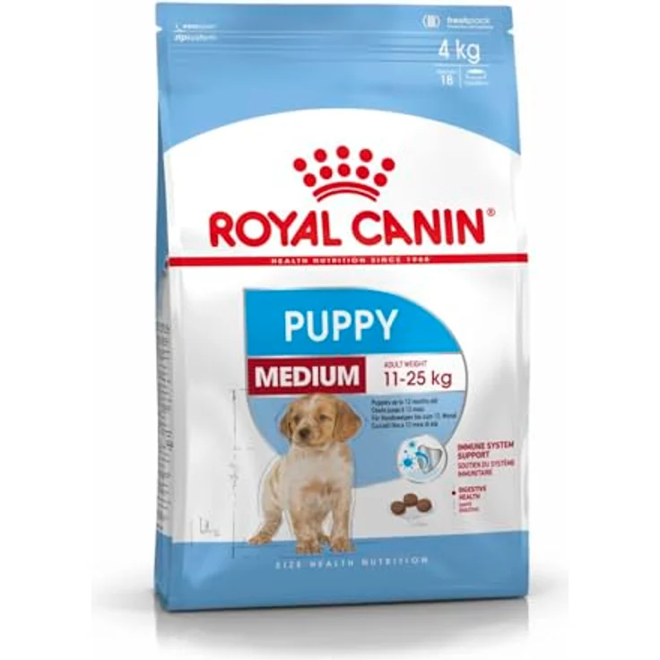 Royal Canin MEDIUM Puppy Trockenfutter, Alleinfuttermittel für mittelgroße Welpen, 2x15kg – Bild 1