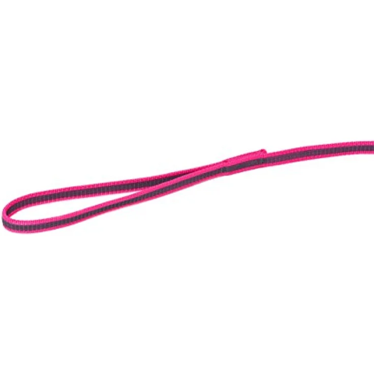 JULIUS K-9 IDC Color & Gray gumierte Leine, 14 mm x 1 m mit Schlaufe, stark und widerstandsfähig, Pink-Grau – Bild 3