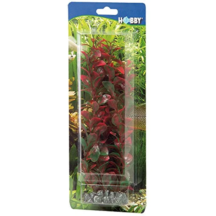 HOBBY Aquariendeko Ludwigia, 25 cm künstliche Pflanze für Aquarien mit naturgetreuer Bewegung – Bild 2