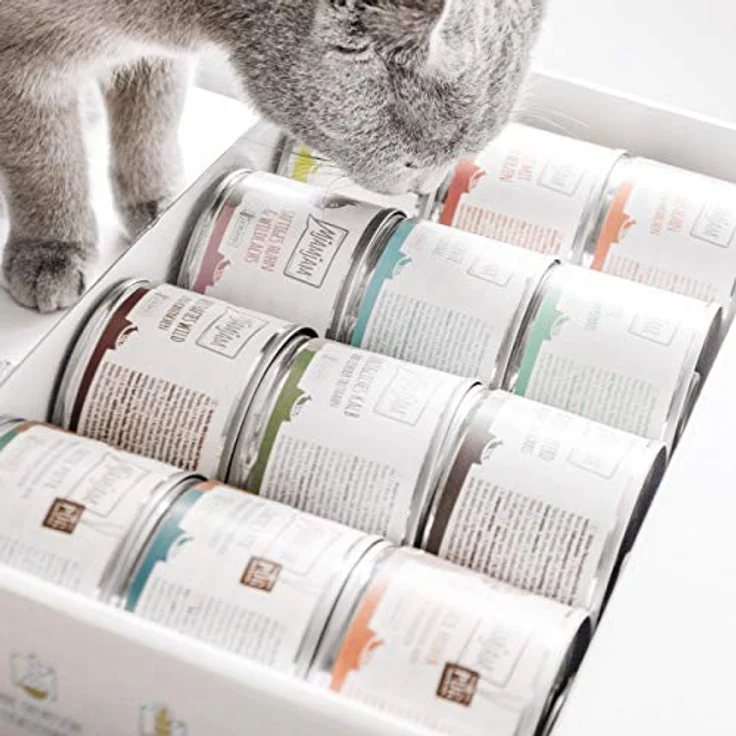 MjAMjAM Premium Nassfutter für Katzen, Monopaket I mit Huhn und Pute, 6er Pack (6 x 200 g), getreidefrei, extra viel Fleisch, naturbelassen – Bild 5