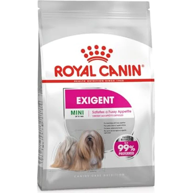 Royal Canin Exigent Mini, Hundefutter für wählerische Hunde bis 10 kg, 3 kg, knusprige Kroketten mit schmackhafter Füllung – Bild 2