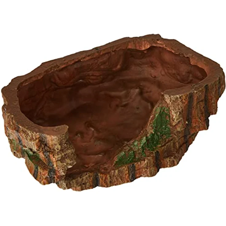 Trixie 76211 Reptilienhöhle, Terrarien-Dekoration aus Polyesterharz, natürliche Optik, 24 × 8 × 17 cm, beige – Bild 4