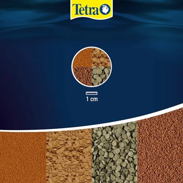 Tetra Crusta Menu, 4in1 Futter für Garnelen und Krebse mit Sticks, Pellets, Wafern und Granules, 100 ml Dose – Bild 3