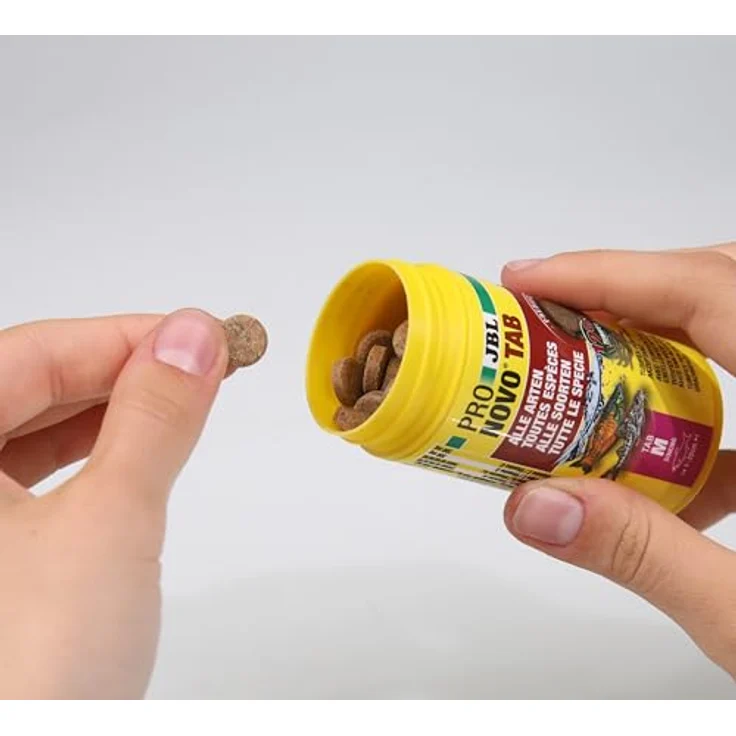 JBL PRONOVO TAB, Futtertabletten für Aquarienfische von 1-20 cm, naturbelassene Zutaten, hohe Akzeptanz, 100 ml – Bild 4