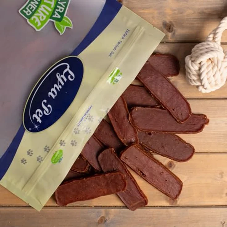 Lyra Pet® 5 kg Entenmedaillons, Kausnack für Hunde, weich und gut verträglich, ideal für Welpen und Senioren, im wiederverschließbaren Beutel – Bild 5