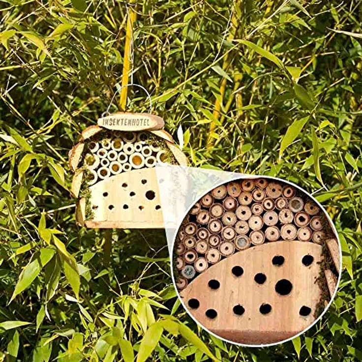 Gardigo Insektenhotel Bienen & Marienkäfer FSC – Bild 8