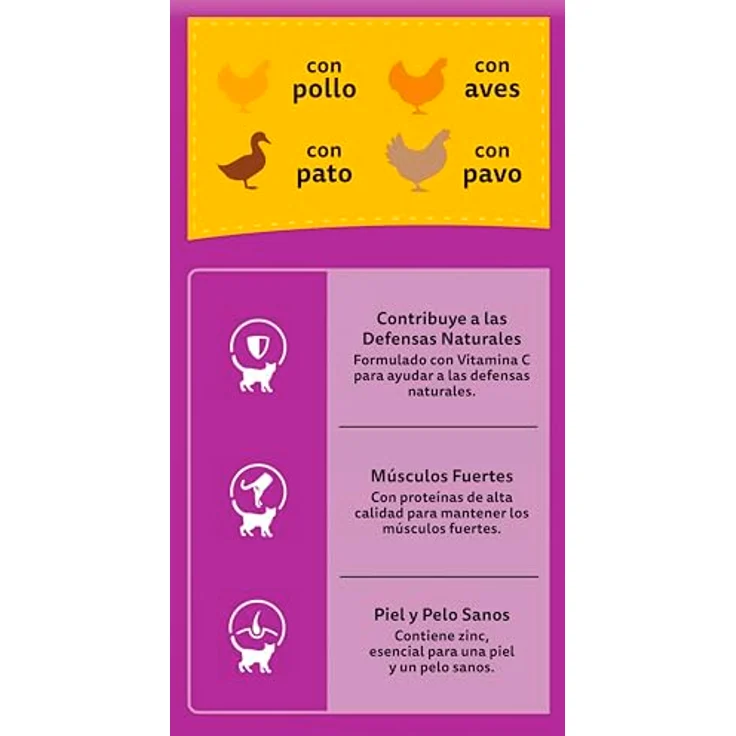 WHISKAS® Multipack Portionsbeutel 1+ Geflügel Auswahl, 4 Varietäten in Gelee, Huhn, Ente, Geflügel, Truthahn, 40x85g – Bild 2