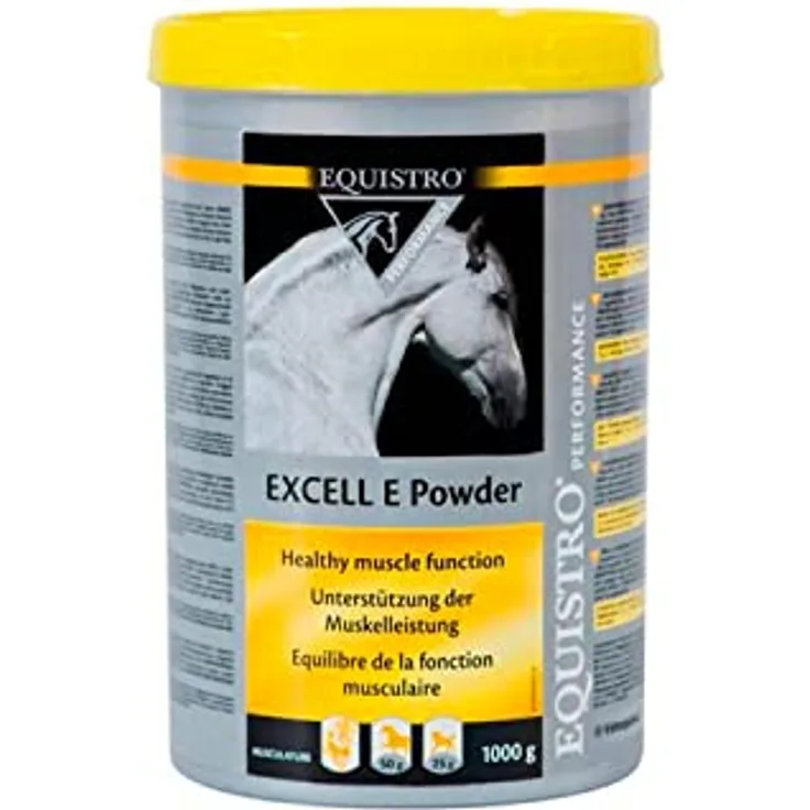 Equistro EQUISTRO® Excell E, Ergänzungsfuttermittel für Pferde zur Unterstützung der Muskelfunktion, 1000 kg