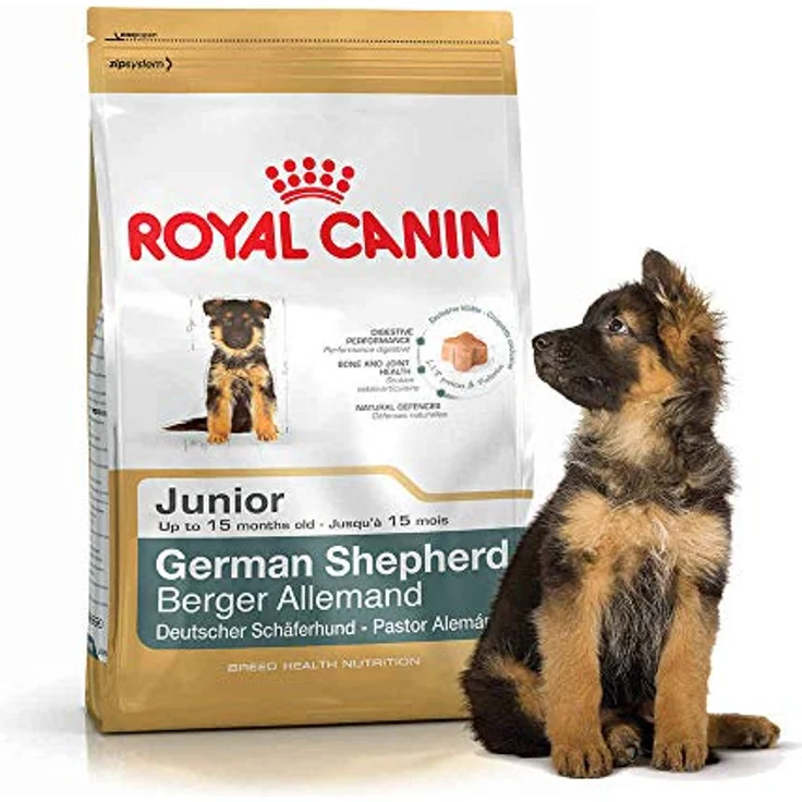 ROYAL CANIN German Shepherd Puppy, Hundefutter für Welpen bis 15 Monate, 12 kg, unterstützt das Immunsystem und fördert das Wachstum – Bild 4