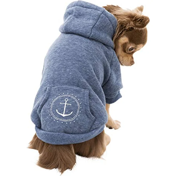TRIXIE Hundepullover Hundepulli BE NORDIC Hoodie Flensburg, blau – Bild 10