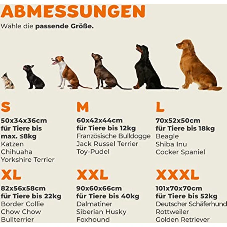 Cadoca Hundetransportbox faltbar Größe XL Dunkelrot – Bild 8