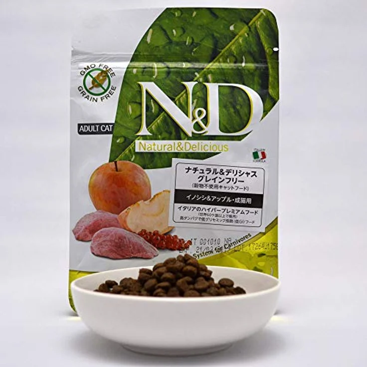 Farmina N&D Prime Katze, Getreidefreies Trockenfutter mit Wildschwein & Apfel, 300 g – Bild 5