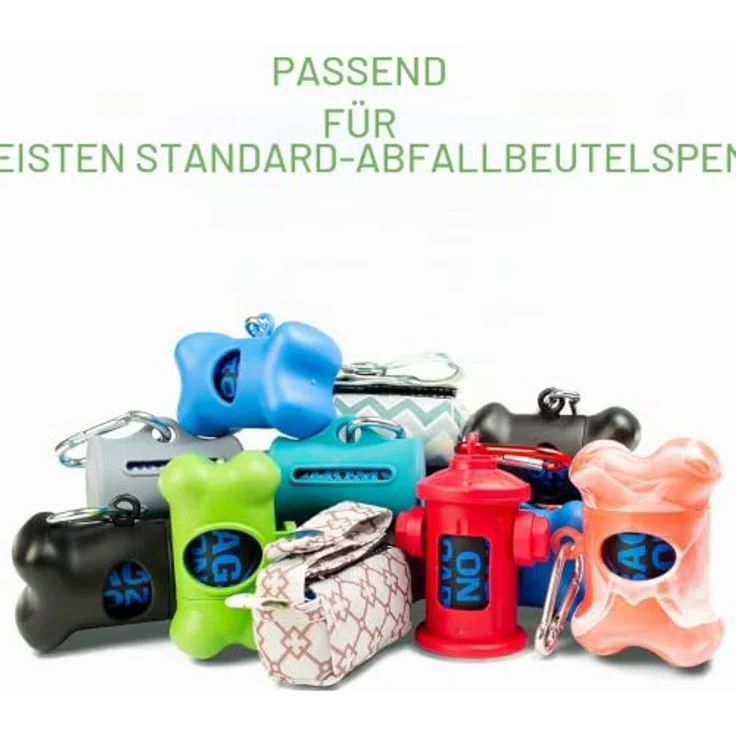 Bags On Board Hundekotbeutel, reißfest und auslaufsicher, 315 blaue Beutel in praktischer Box – Bild 5