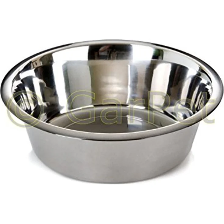 JK Standard Edelstahl Futternapf Wassernapf Hunde Katzen Napf (0.65l) – Bild 2