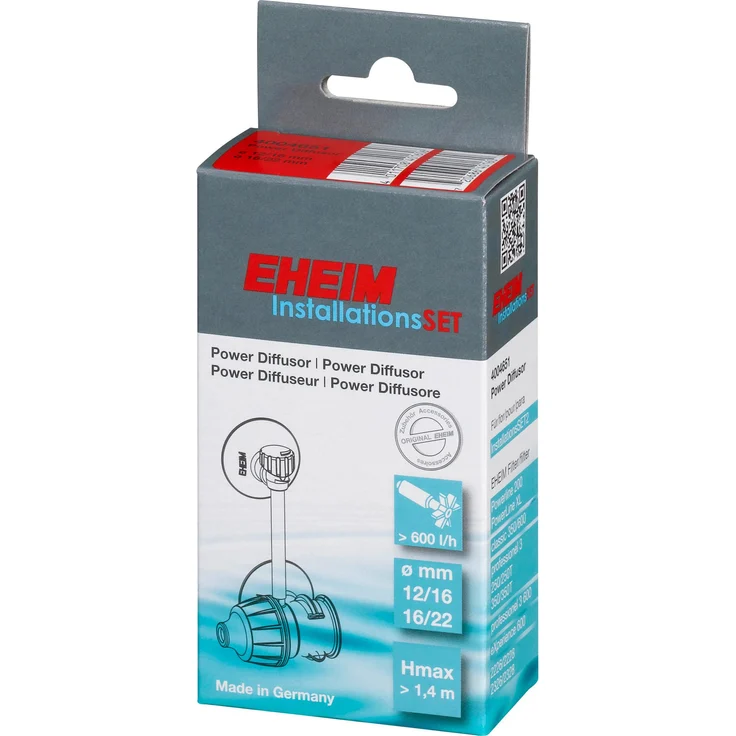 Eheim Diffusor 12/16mm, Aquariumfilter für Kalt- und Meerwasser, optimale Sauerstoffanreicherung