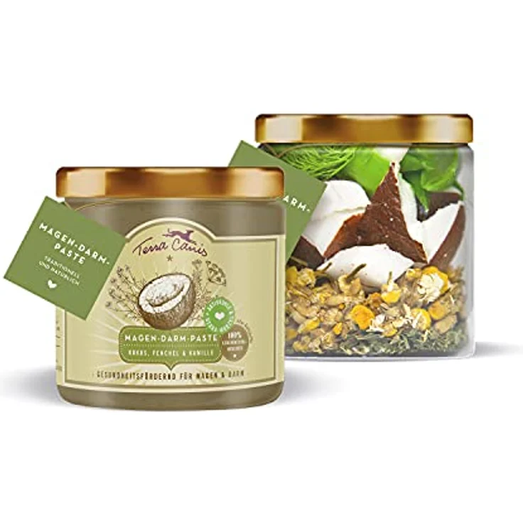 Terra Canis Magen-Darm-Paste mit Probiotika, Nahrungsergänzung zur Unterstützung der Darmflora, 250ml – Bild 1