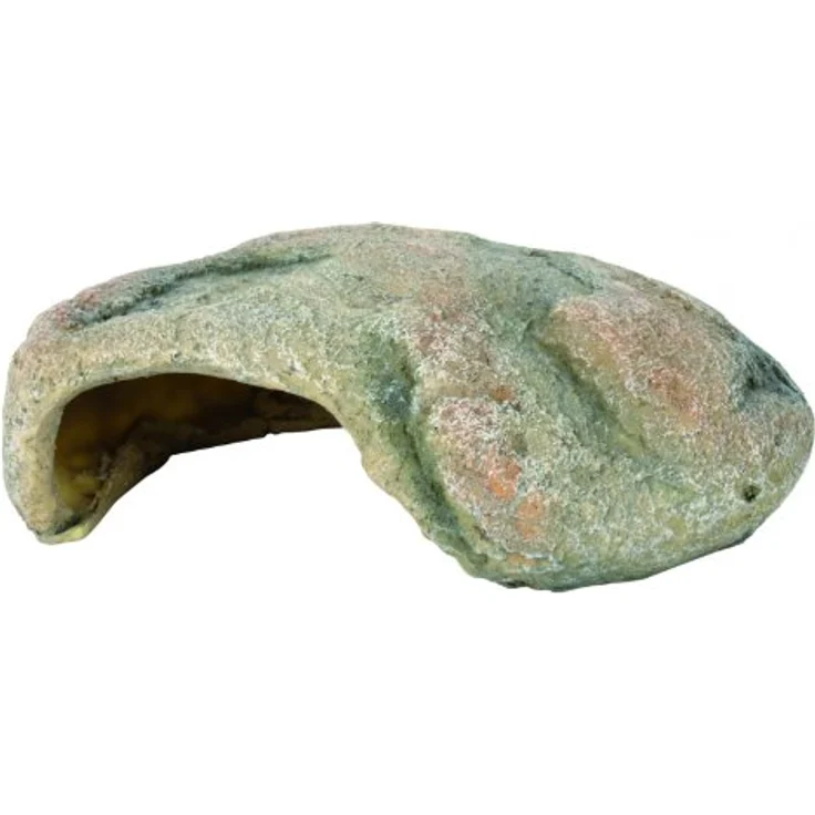 Trixie 76191 Reptilienhöhle, 24 × 8 × 17 cm, aus Polyesterharz, natürliches Aussehen im Steppenfelsen-Design, leicht zu reinigen – Bild 1