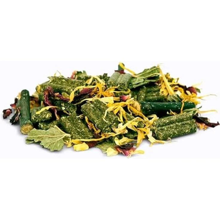 Bunny Nature ChinchillaTraum Basic | 1,2 kg | Alleinfuttermittel mit 42 Pflanzen für Chinchillas | Unterstützt Zahnpflege und Beschäftigung – Bild 3