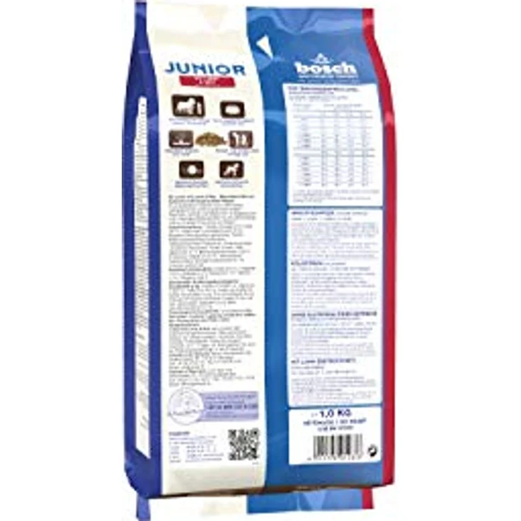 bosch HPC Junior mit Lamm & Reis, Hundetrockenfutter für ernährungssensible Welpen, glutenfrei & zuckerfrei, 1 x 1 kg – Bild 2