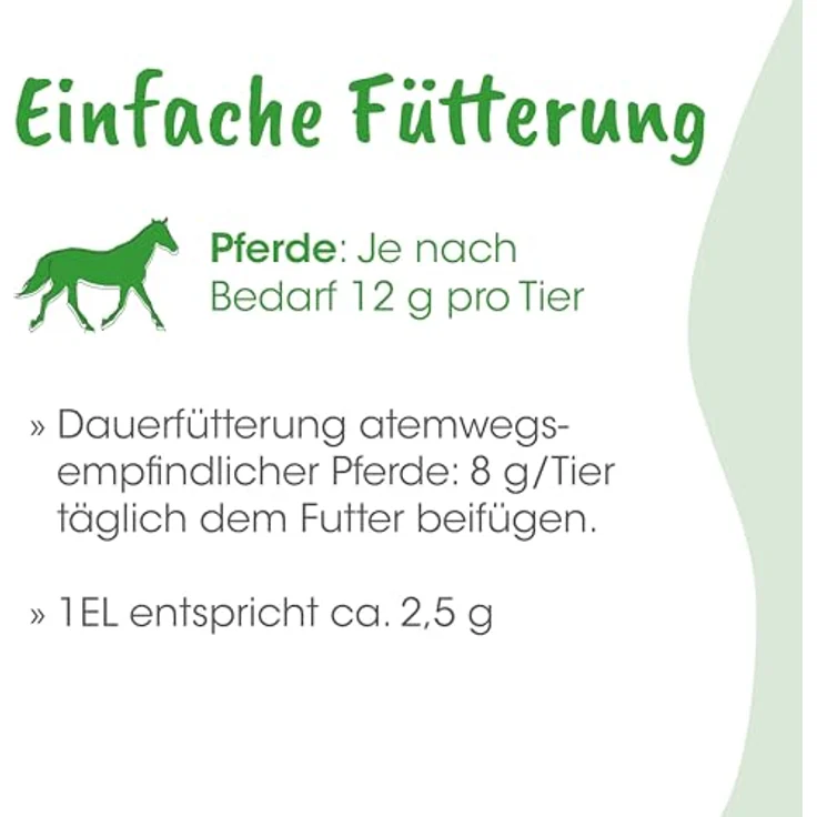 cdVet HustaVet AtemMix, Ergänzungsfuttermittel für atemwegsempfindliche Pferde, 700 ml mit Bronchialkräutern – Bild 5