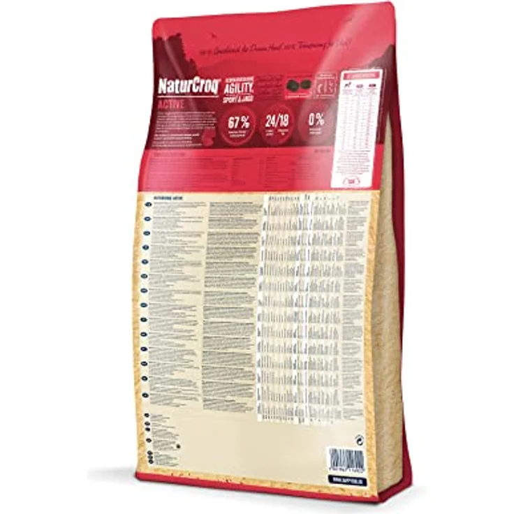 Happy Dog 60530 NaturCroq Active, Alleinfutter mit regionalen Kräutern für ausgewachsene Hunde, 15 kg – Bild 2