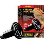 Exo Terra Hagen EXOTERRA WÄRMESTRAHLER 60W (UVB), Terrariumbeleuchtung mit natürlicher Infrarotwärme, innovatives Design, hohe Effizienz