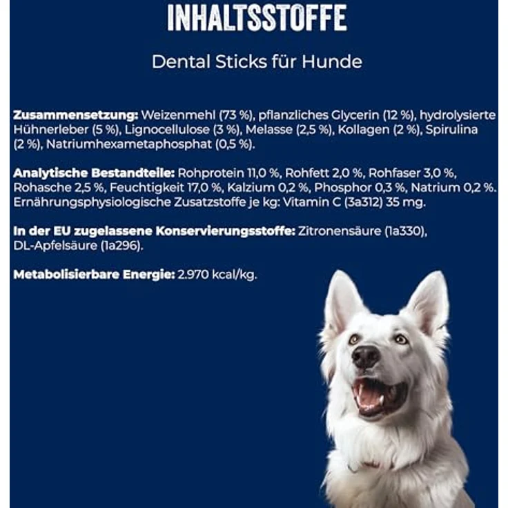 Brit Premium Dental Sticks L, Sparpaket für große Hunde, 4 x 250 g, fördert Zahnpflege und Gelenke, Hühngeschmack, ohne Zuckerzusatz – Bild 4