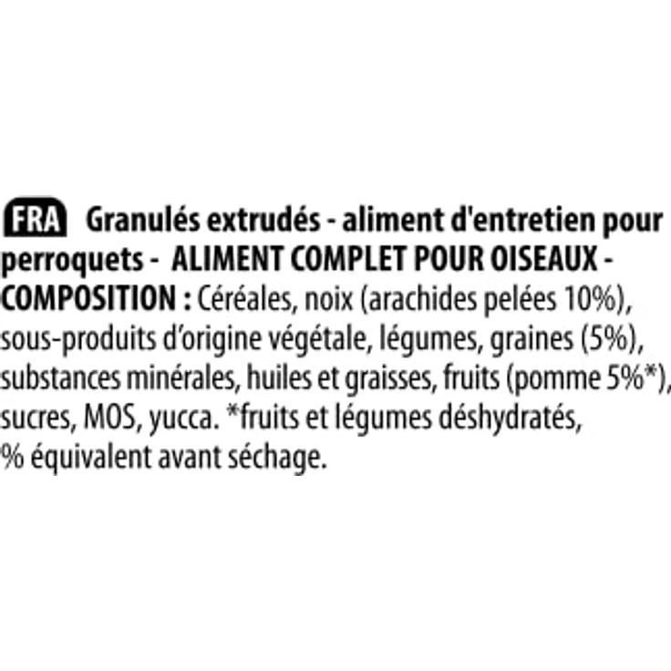 Versele-Laga Nutribird P15 Tropical, Alleinfutter für Papageien, Pelletform, 2 x 10 kg – Bild 3