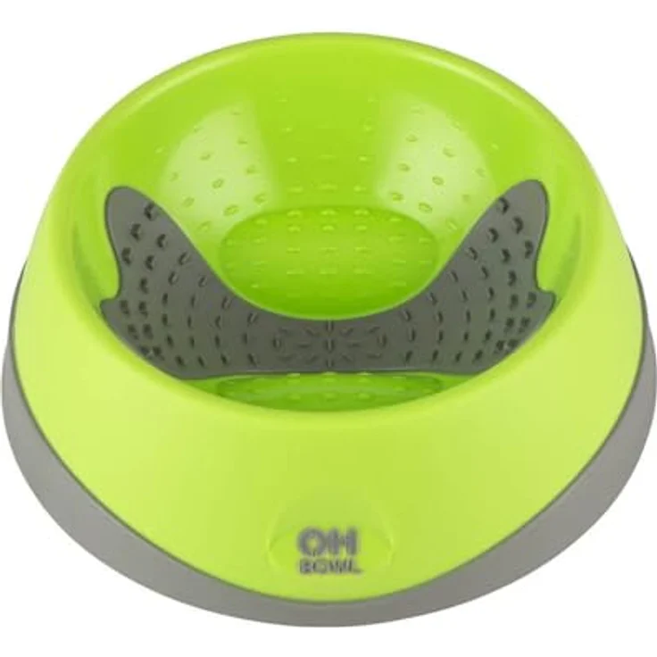LickiMat Futternapf Lickimat OH Bowl - Schlecknapf für Hunde - grün - Medium, spülmaschinenfest – Bild 4
