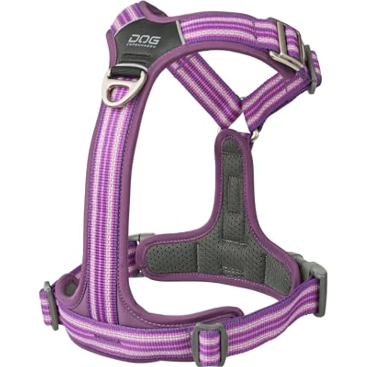 DOG Copenhagen Comfort Walk Air 3.0 Hundegeschirr, ergonomisches Welpengeschirr mit reflektierenden Details, Purple Passion, XS – Bild 2
