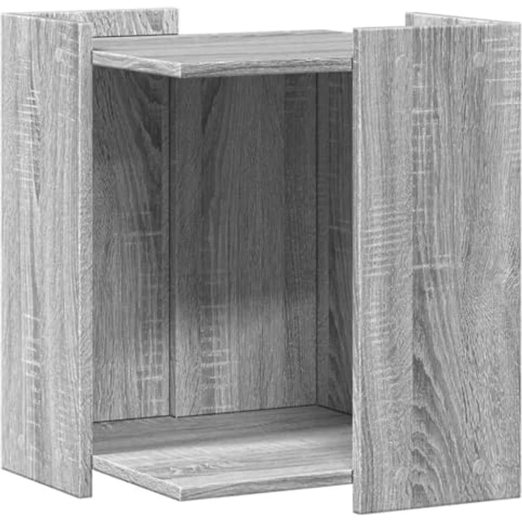 vidaXL Katzentoilette, Katzenklo Grau Sonoma 42x42x51 cm Holzwerkstoff – Bild 2