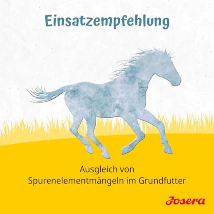 JOSERA Mineraleimer Pferd 25 kg, hohe Ausstattung an Kupfer, Zink und Selen für starke Knochen & Gelenke, mineralisches Futter ohne Gentechnik – Bild 2