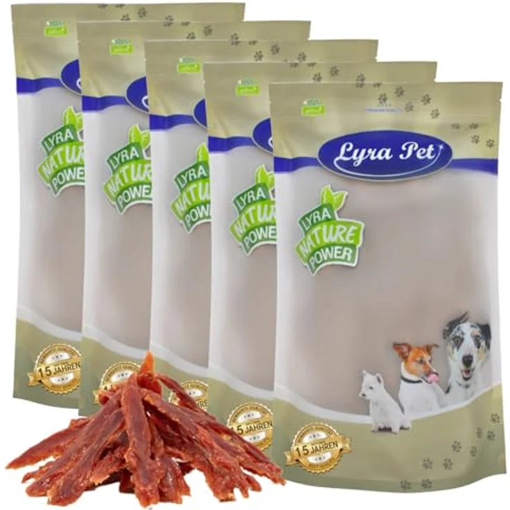 Lyra Pet® 5 kg Entenbrust - Fettarmer Kausnack für Hunde, leicht zerkaubar und nährstoffreich – Bild 1
