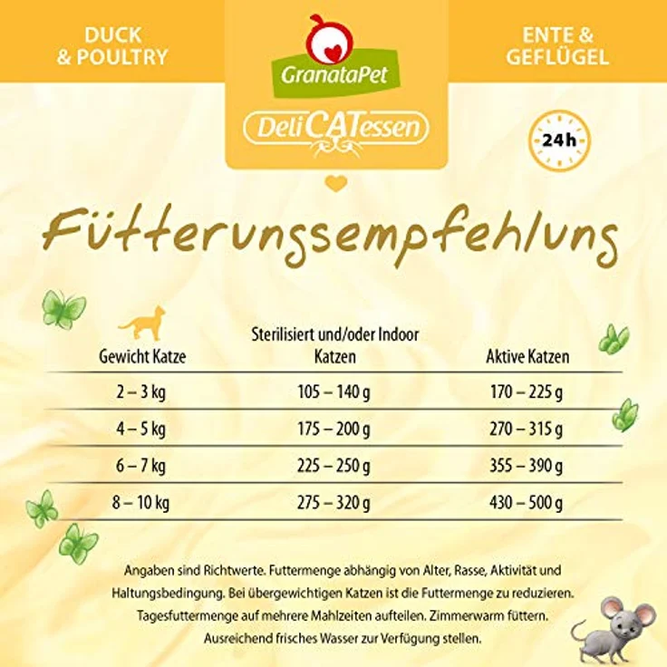 GranataPet Delicatessen Dose Huhn PUR, Katzen-Nassfutter mit hohem Fleischanteil und wertvollen Ölen, 6x400g – Bild 5