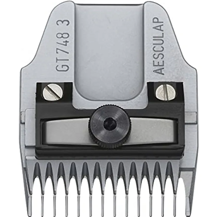 Kerbl GT748 Aesculap Favorita Scherköpfe, Grob Gezahnt für Hunde, 3mm Schnittlänge, 40mm Breite, 100 Stück