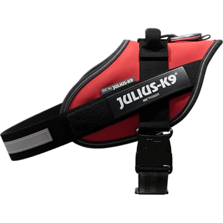 Julius-K9® IDC Powergeschirr Gr. 0 bis XXL rot Gr. 0 (M-L) – Bild 3