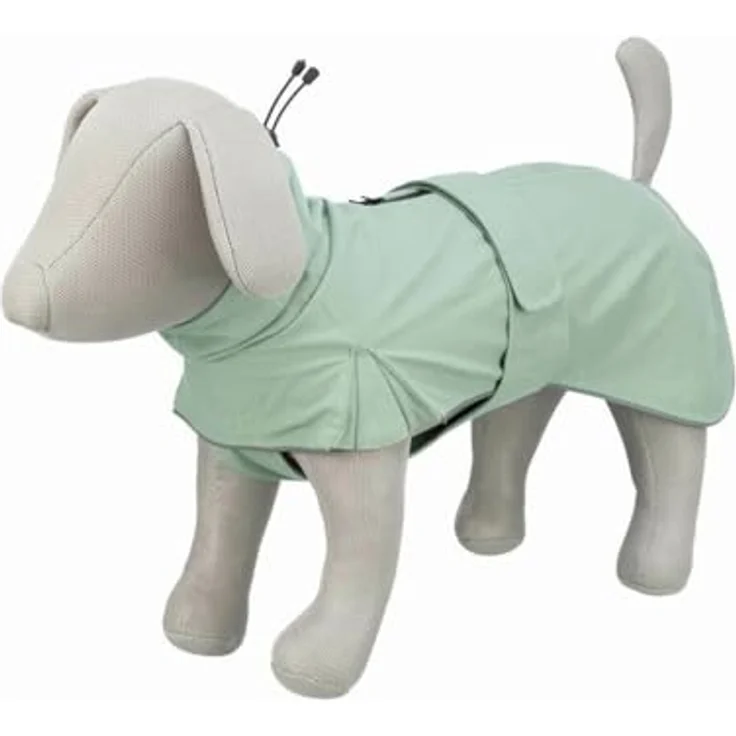 Trixie Regenmantel CityStyle Dublin, S, 36 cm, Salbei (Hundemantel) – Bild 4