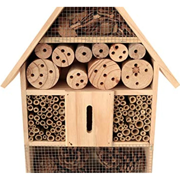 Nistkasten Insektenhotel Insektenhaus 48 x 31 x 10 cm Holz – Bild 5