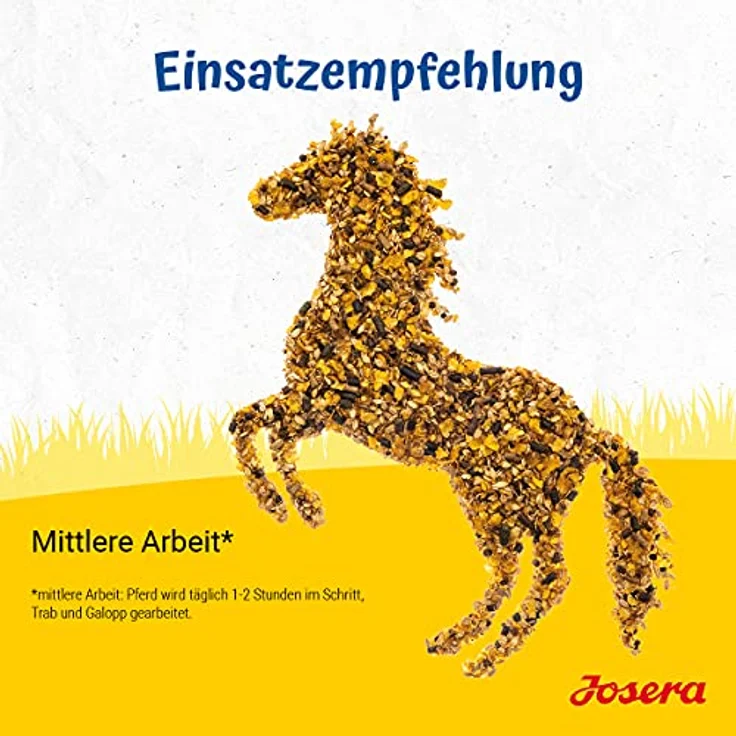 Josera Aktiv 2.0, Premium Pferdefutter für aktivere Pferde, 15 kg, mit Vitamin E, Biotin, Selen, Omega 3, magenschonend und vollwertig mineralisiert – Bild 2