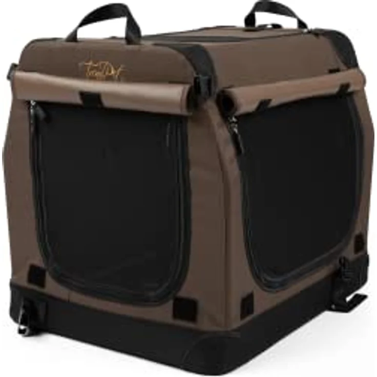 TrendPet TPX60-Pro, Faltbare Hundebox mit Aluminium Rahmen, Sichtschutz und verstärkten Ecken – Bild 1