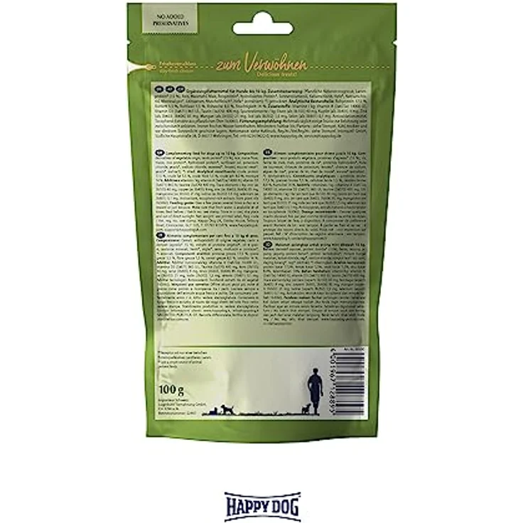 Happy Dog SoftSnack Mini Neuseeland, weizenfreier Hundesnack mit Lamm, 100 g für Hunde < 10 kg – Bild 4