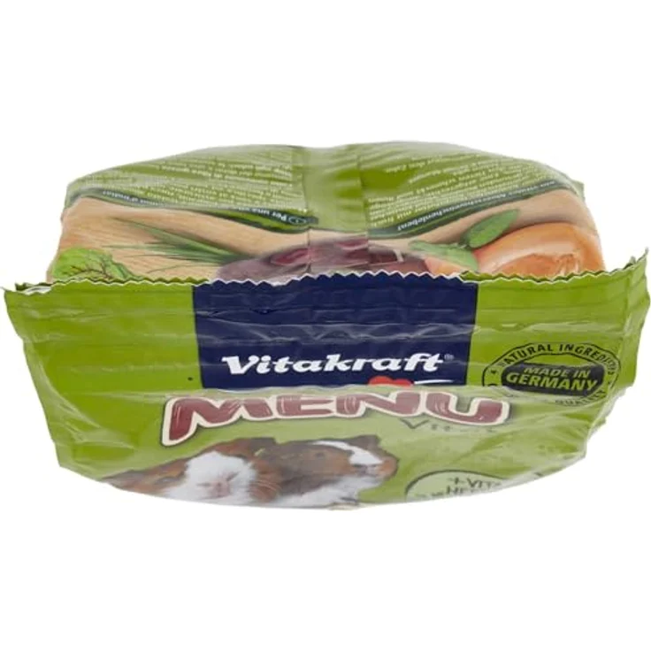 Vitakraft Menü Premium Vital, Natürliche Vollmahlzeit mit Kräuterkomplex für Meerschweinchen, 1 kg - ohne künstliche Farbstoffe oder Zucker, mit Apfel, Kürbis und Rote Beete – Bild 5
