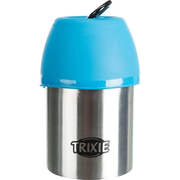 Trixie Flasche mit Trinknapf Edelstahl Kunststoff 300 ml – Bild 4