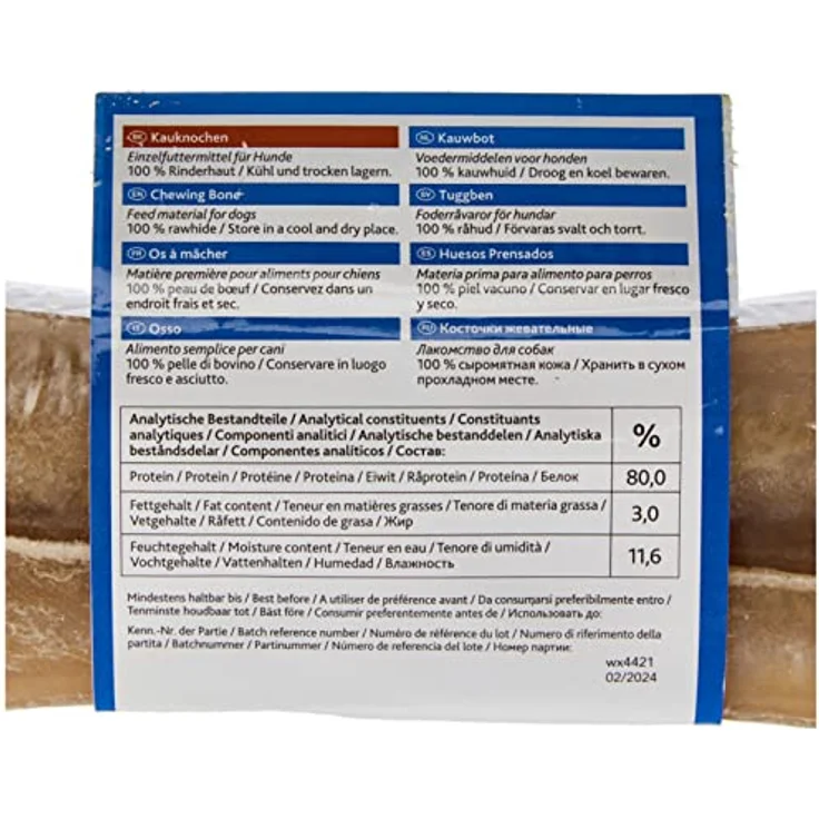 Trixie 2793 Kauknochen, gepresst, Huhn, 22 cm, 230 g, glutenfrei und zuckerfrei – Bild 4