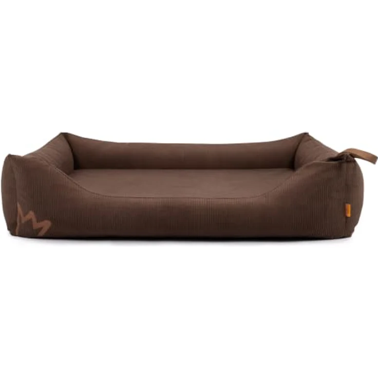 Rudelkönig Orthopädisches Hundebett Koye für große Hunde, Waschbar, mit viskoelastischem Memory Foam und stabilen Seitenwänden – Bild 1
